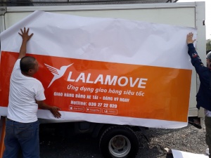 Chiến dịch decal xe tải - Lalamove