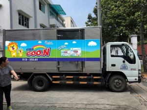 dán thùng xe tải dán thùng xe tải